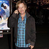 David Spade visiting the cinema at The Grove in West Hollywood